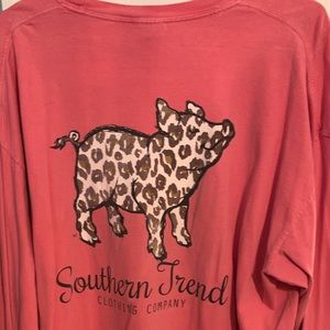 Southern Trend XL long sleeve tee